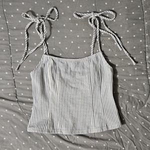ELODIE Square Neck Crop Tank